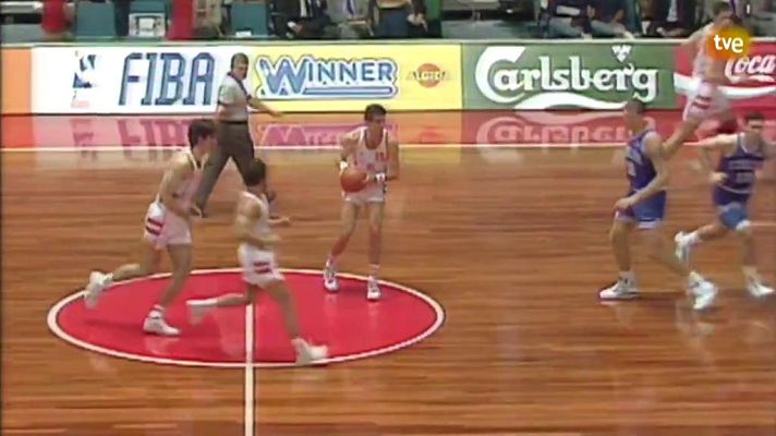 Los mejores momentos del deporte español - Baloncesto - Cto Europa Masc 1991. Semifinal: Italia-España
