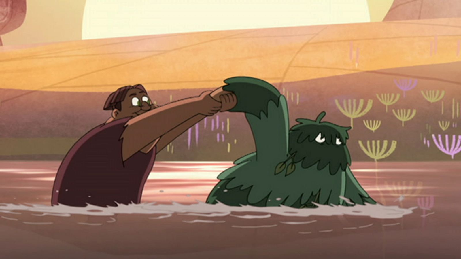 El amanecer de los Croods - La criatura de la laguna Crood - RTVE.es - El amanecer de los Croods | Ver