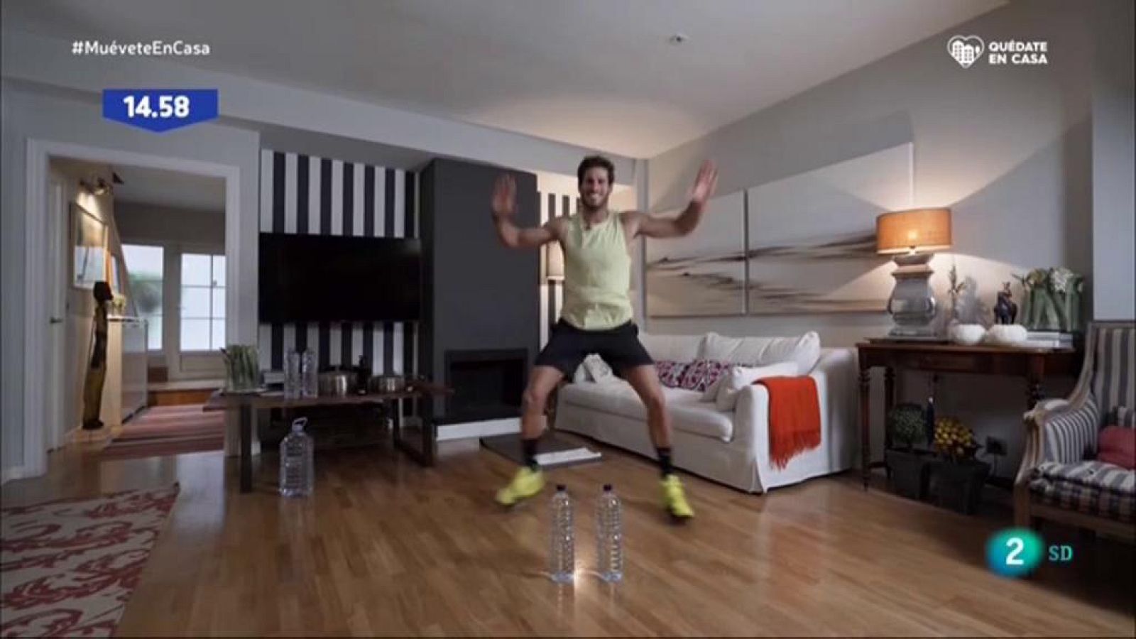 Muévete en casa - Ejercicios de cardio