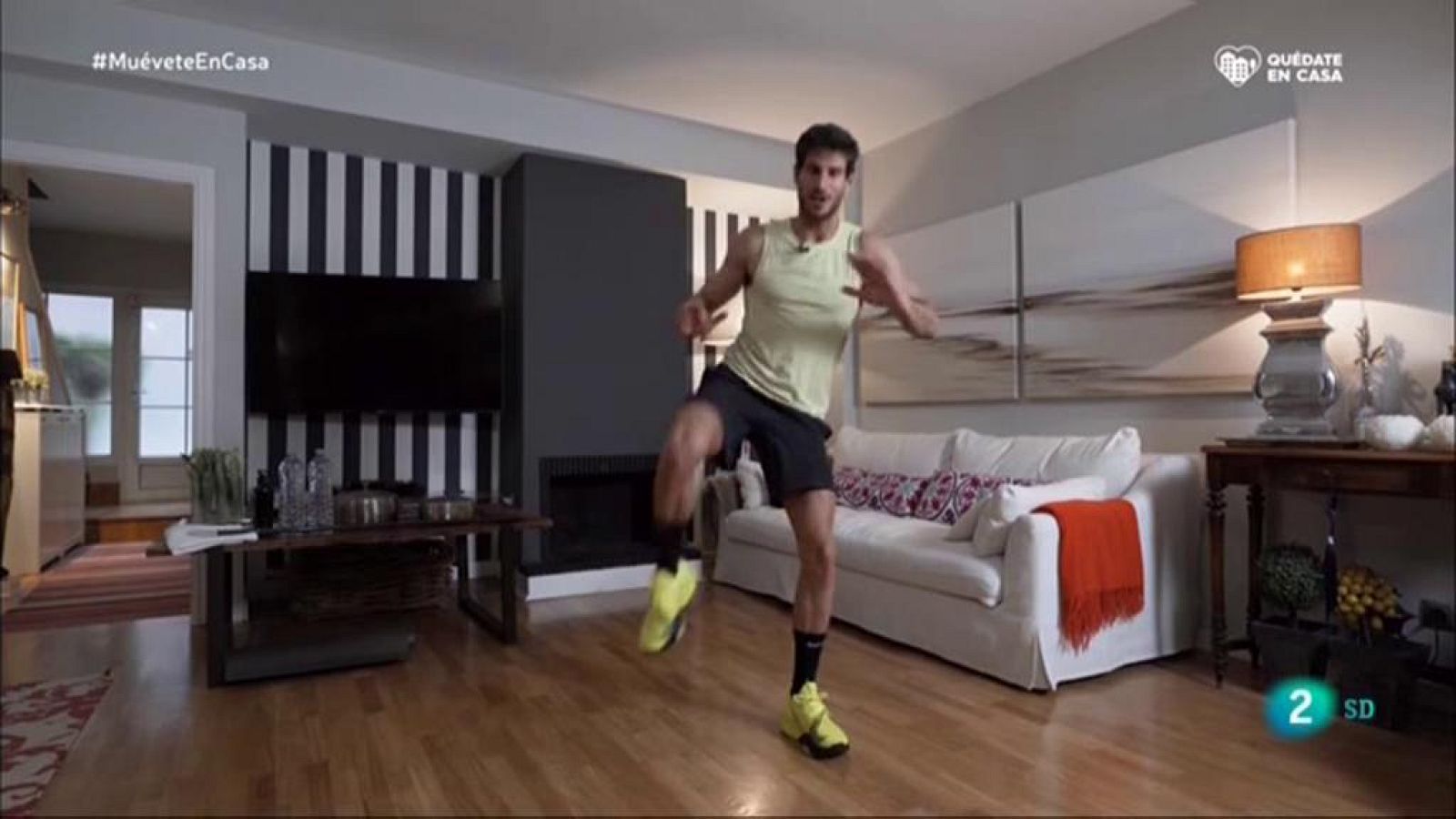 Muévete en casa - Calentamiento intenso