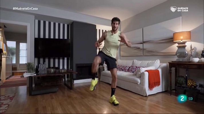 Muévete en casa - Calentamiento intenso