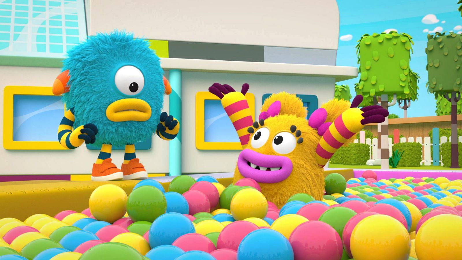 Momonsters - Piscina de bolas - RTVE.es - Momonsters | Ver