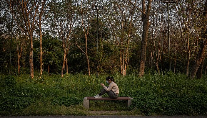 Telediario 1 - Las imágenes de tres meses de confinamiento en Wuhan