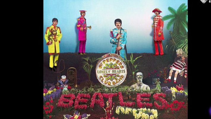 Telediario 1 - Una agencia rediseña portadas de discos míticos para que mantengan la distancia de seguridad por coronavirus