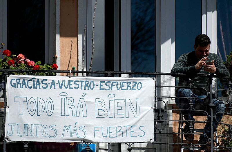 Los símbolos de la lucha contra el coronavirus