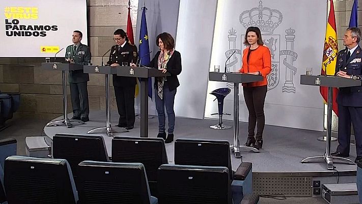 Especiales informativos - Coronavirus. Rueda de prensa del comité técnico - 12/04/20