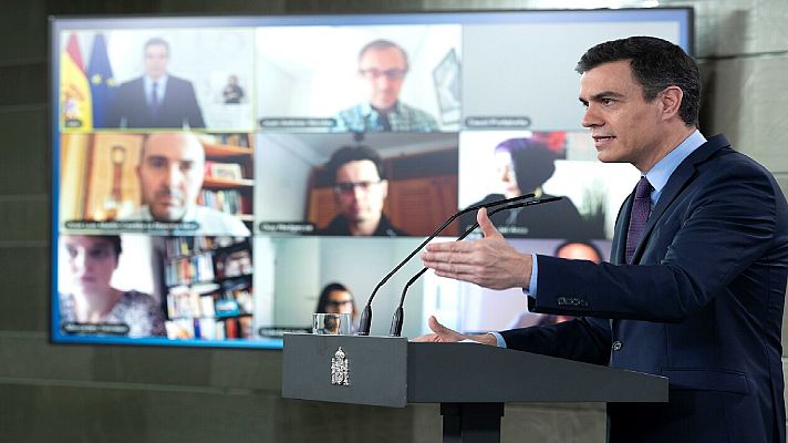 Telediario 1 - Telediario - 21 horas - 12/04/20