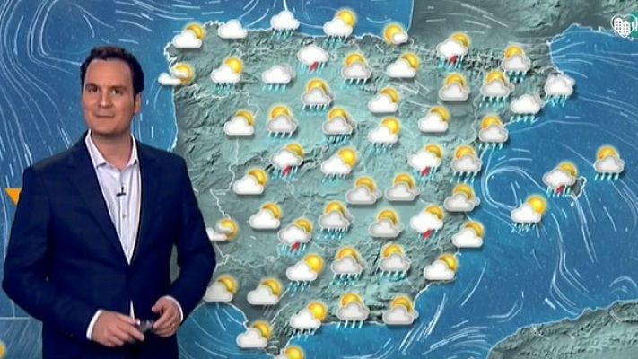 El tiempo - Lluvias en casi todo el país que serán fuertes en Cataluña y Baleares