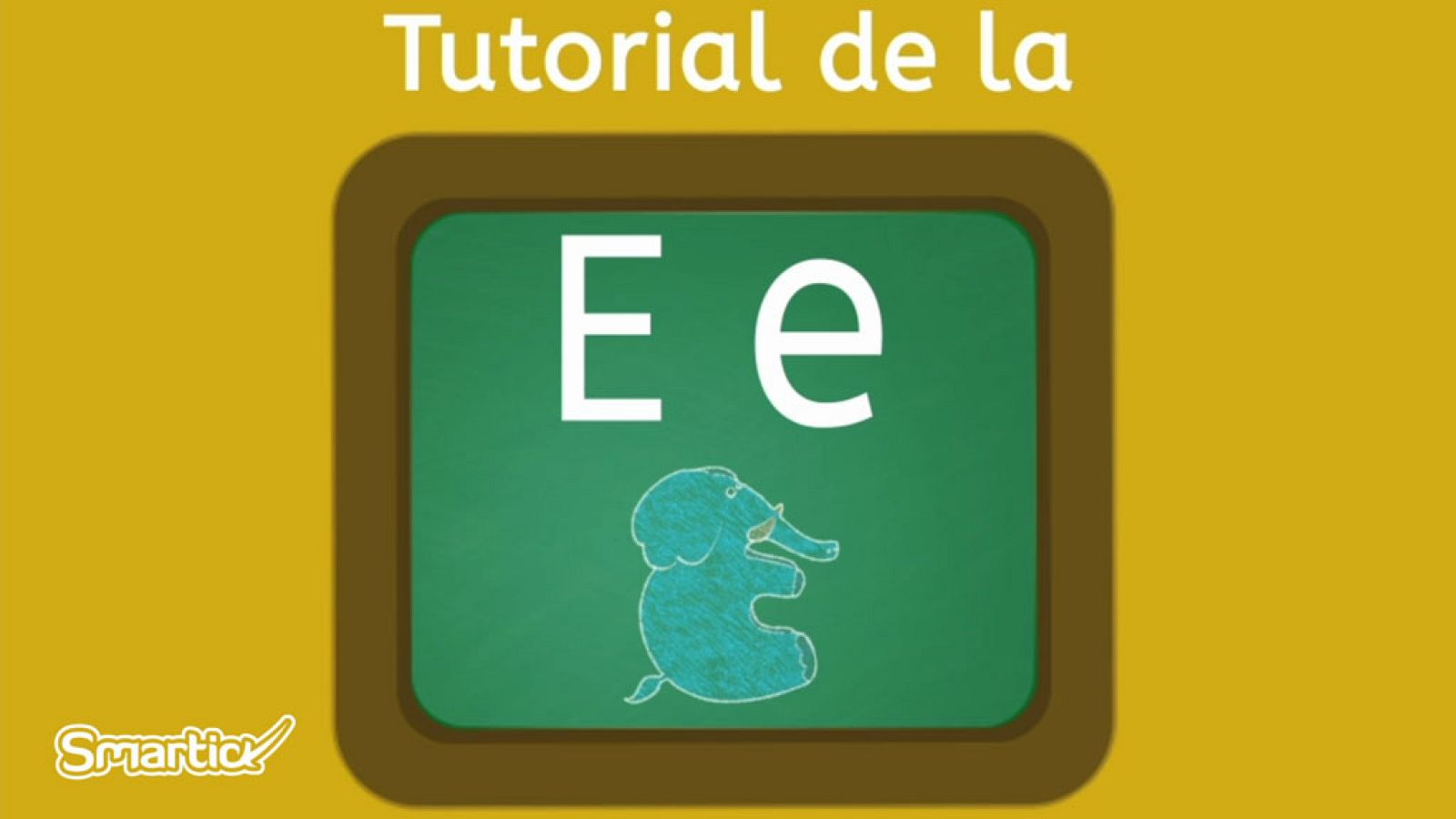 LENGUA - Aprendiendo a escribir la E - EduClan 3 a 5 años | Ver