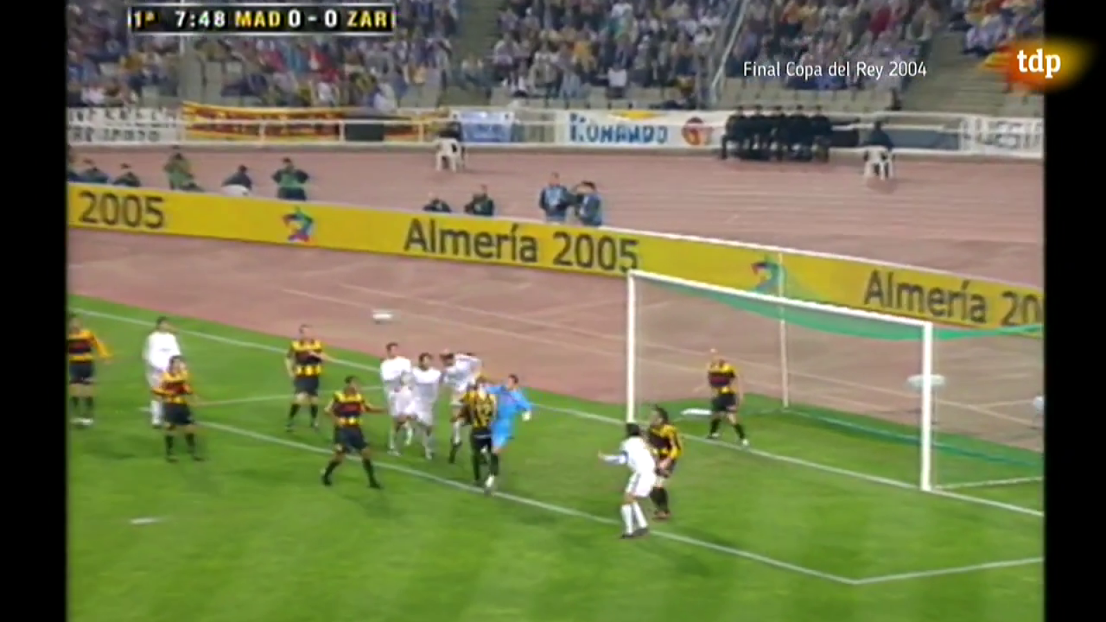 Quédate en casa con TDP - Fútbol - Copa del Rey 2004 - Final: Real Madrid - Zaragoza - Ver ahora