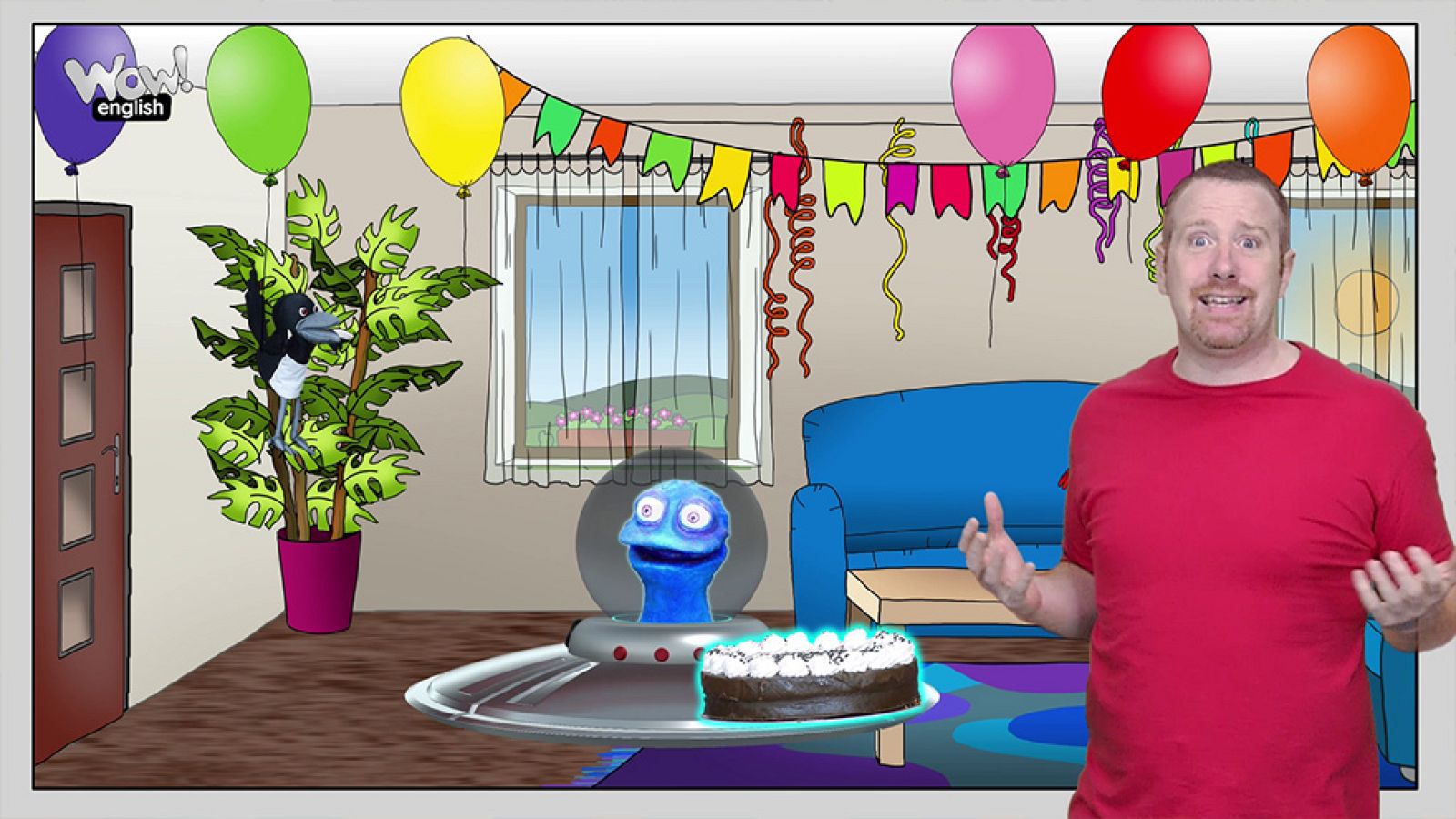 IDIOMAS - Steve's Surprise Party - EduClan 9 a 10 años | Ver