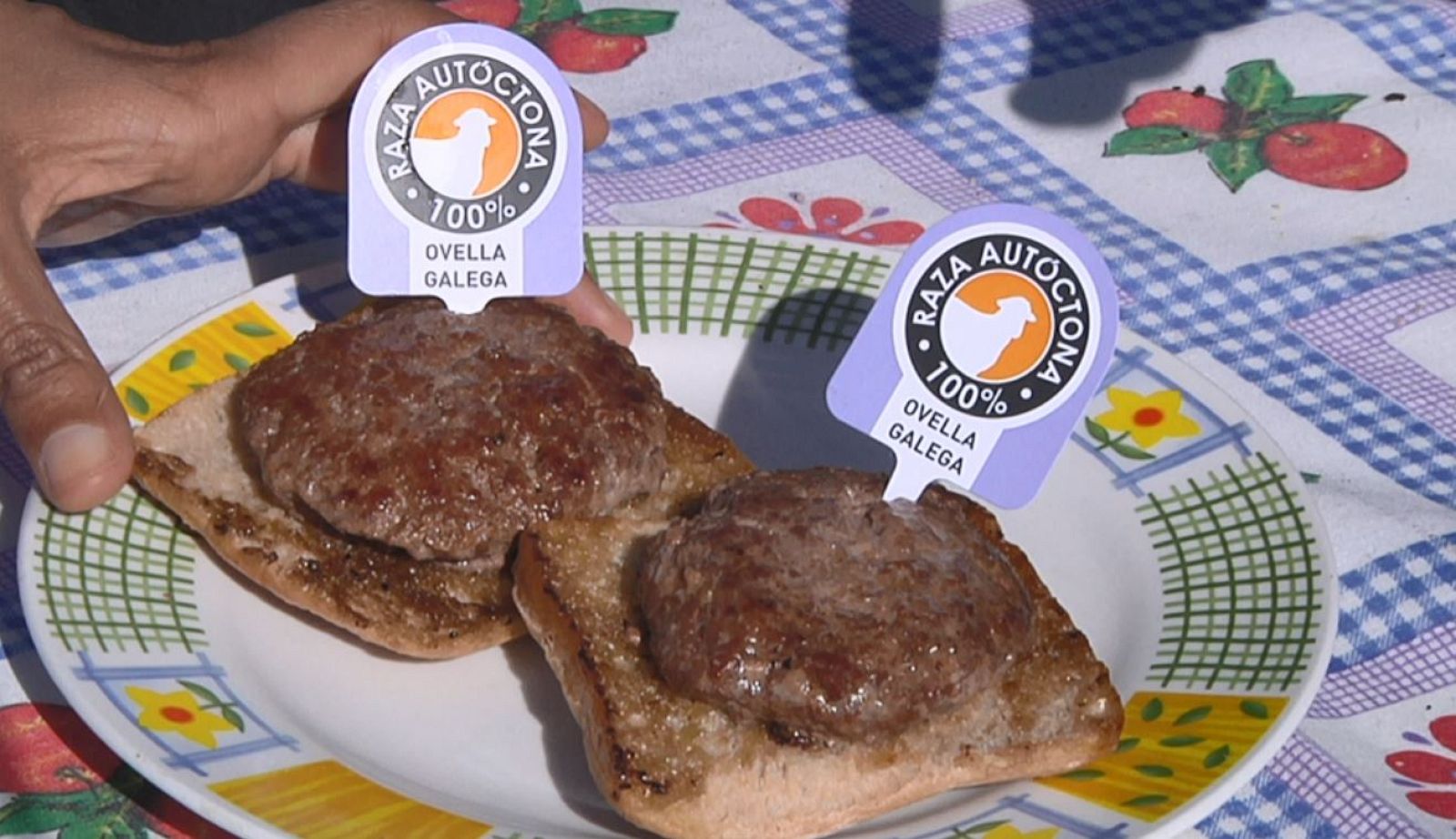 Hamburguesa de cordero, ¡sabor español!