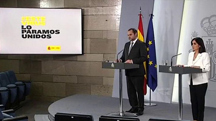 Especial Coronavirus - Especial informativo - Comparecencia del ministro de Transportes y de la ministra de Política Territorial - 13/04/20