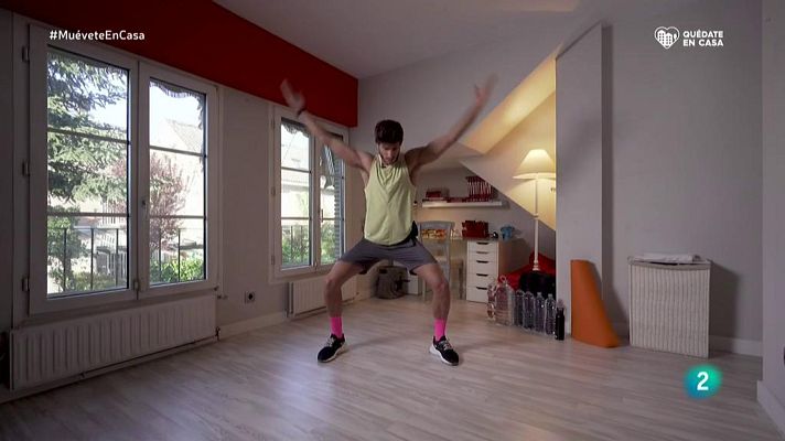 Muévete en casa - ¡Activa hombros, espalda, abdomen y piernas!