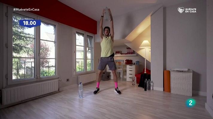 Muévete en casa - ¡Trabaja la espalda con peso!