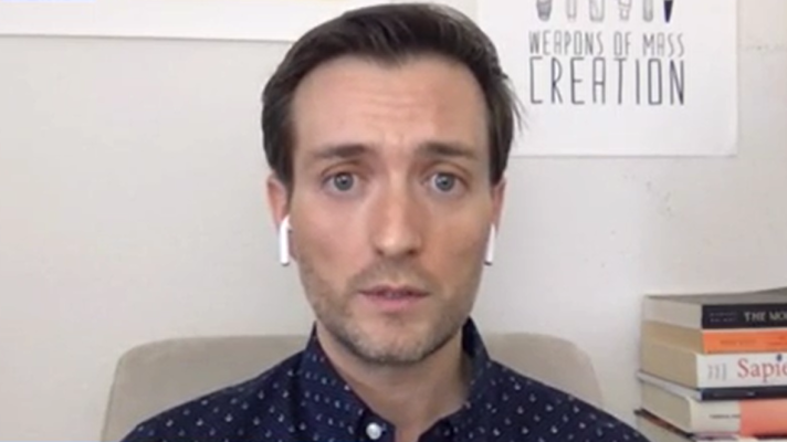 Telediario 1 - Tomás Pueyo, ingeniero y empresario en Silicon Valley: "Antes de levantar restricciones por el coronavirus se debería de hablar sobre qué estrategia se va a seguir"