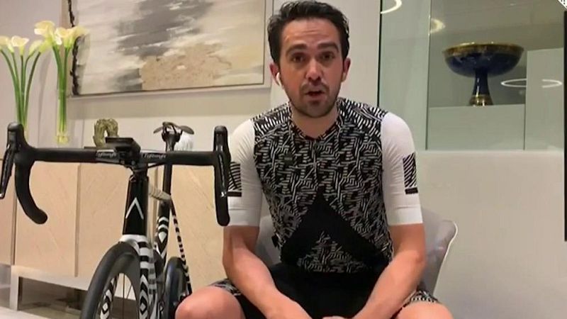 Contador y Corretja te animan a entrenar en casa