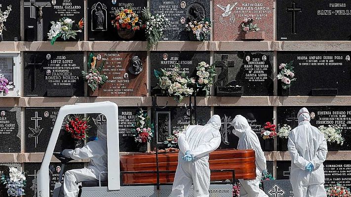 Informativo 24h - Un cambio en el sistema de recuento eleva los fallecidos con coronavirus en Cataluña a 7.097