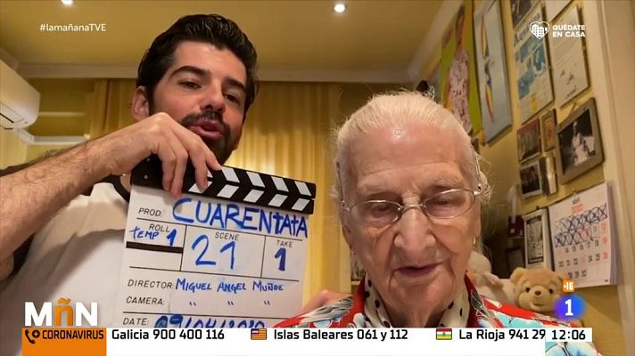La mañana - La abuela de Miguel Ángel Muñoz arrasa en Instagram