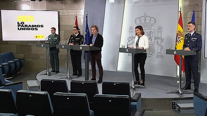 Especial Coronavirus - Coronavirus. Rueda de prensa del comité técnico - 16/04/20