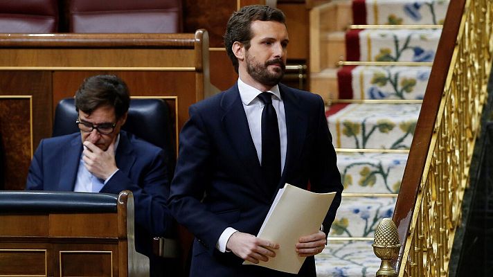 Especiales informativos - Los gabinetes de PSOE y PP están en contacto para mantener una reunión, confirma el Gobierno