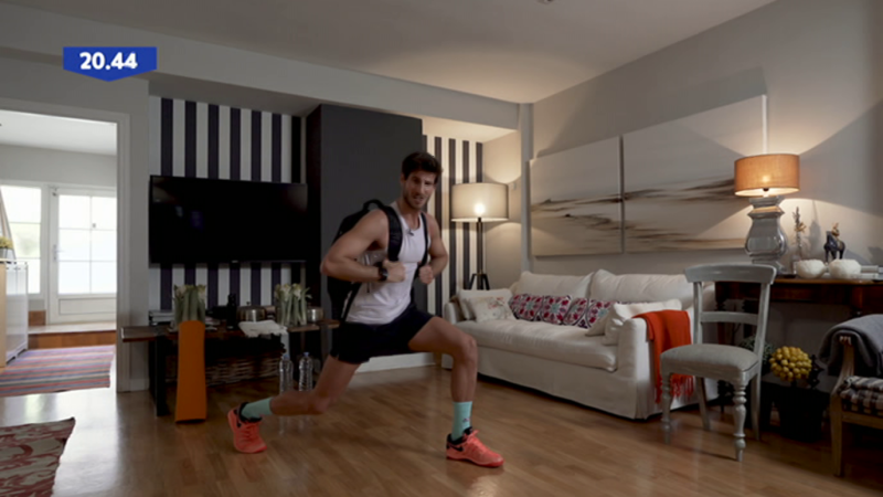 Mu�vete en casa - C�mo fortalecer piernas, brazos y abdomen en casa - Mu�vete en casa | Ver