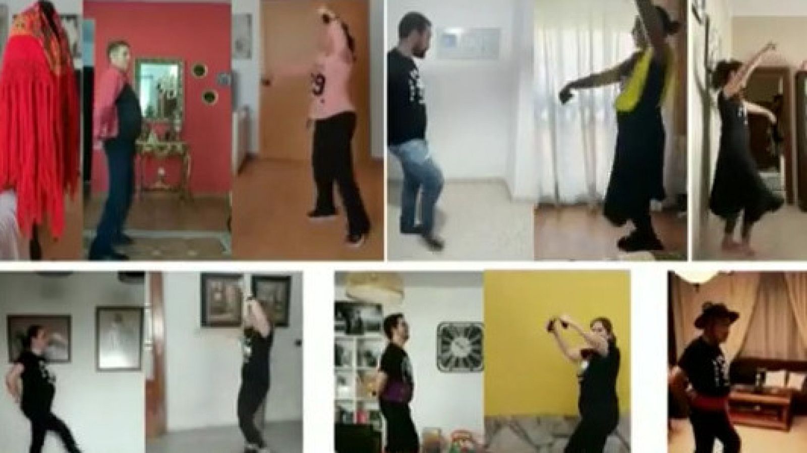 Un grupo de folclore de Badajoz 'monta' los ensayos de forma virtual por el confinamiento | Ver