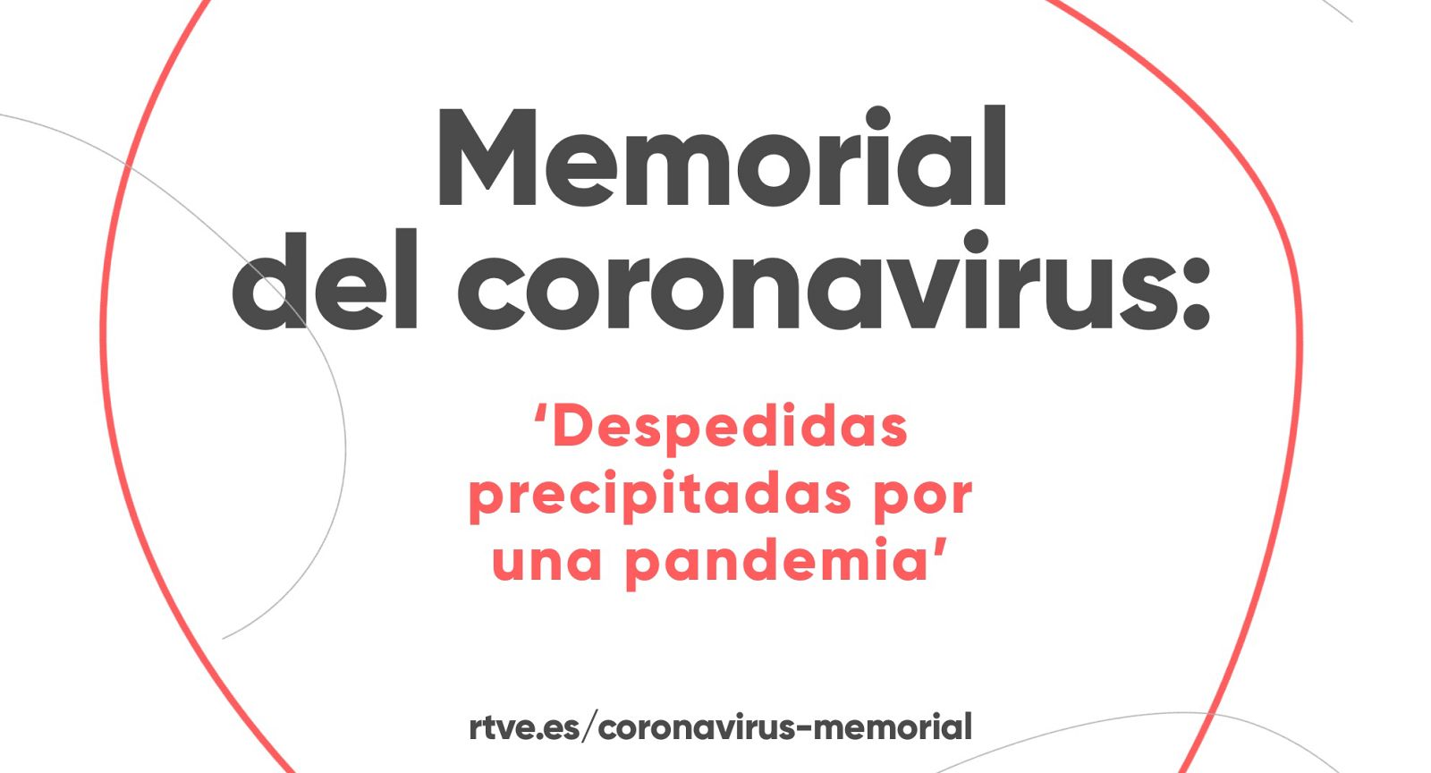 El memorial del coronavirus de RTVE recibe en menos de una semana más de 400 mensajes de despedida