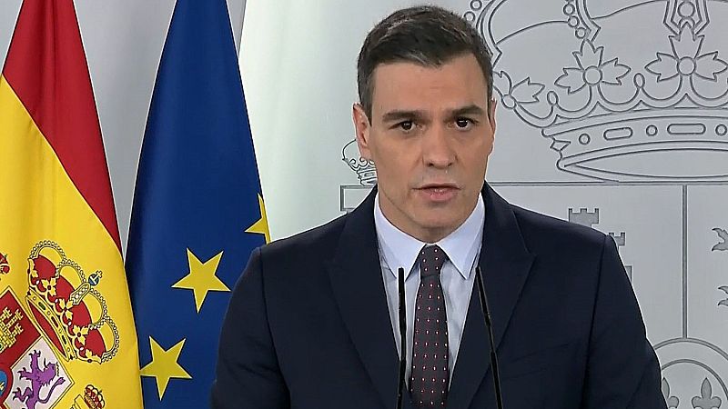 Sánchez propone cuatro asuntos para los pactos de reconstrucción: Sanidad, tejido empresarial, protección social y UE