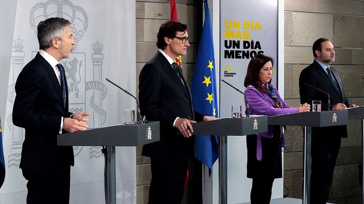 Telediario 1 - Telediario 2 en 4' - 19/04/20