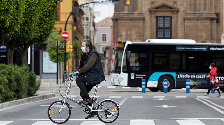 Telediario 1 - El proceso de desconfinamiento será progresivo y por territorios, según la evolución de la pandemia