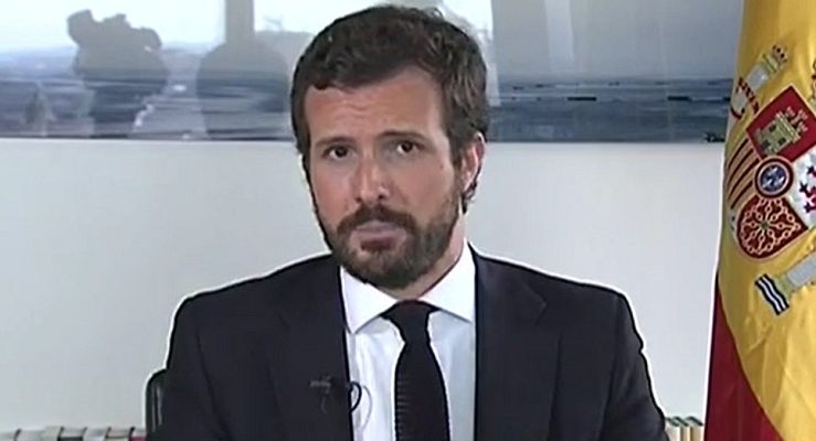 Especiales informativos - Casado pide al Gobierno que aclare en el Parlamento las palabras del jefe de la Guardia Civil