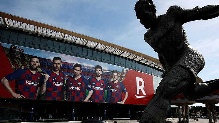 Telediario 1 - El Camp Nou tendrá 'apellido' comercial la próxima temporada