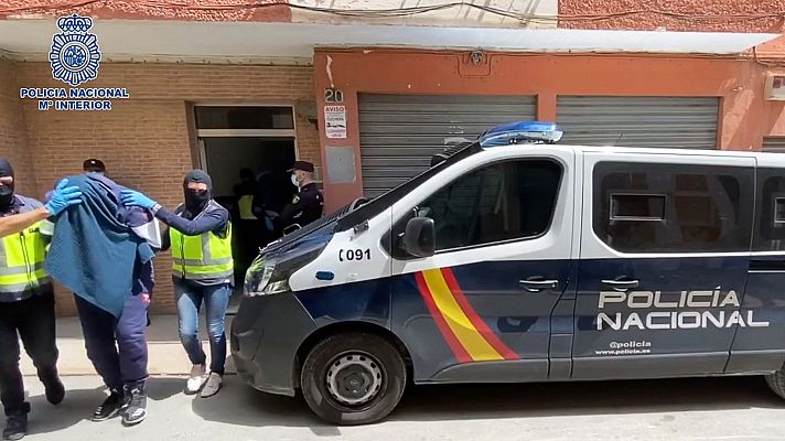Telediario 1 - La Policía Nacional detiene en Almería a uno de los yihadistas más buscados de Europa