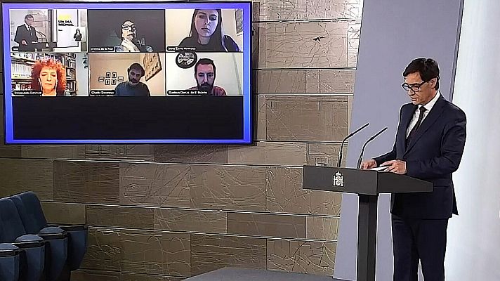 Telediario 1 - Telediario - 21 horas - 21/04/20