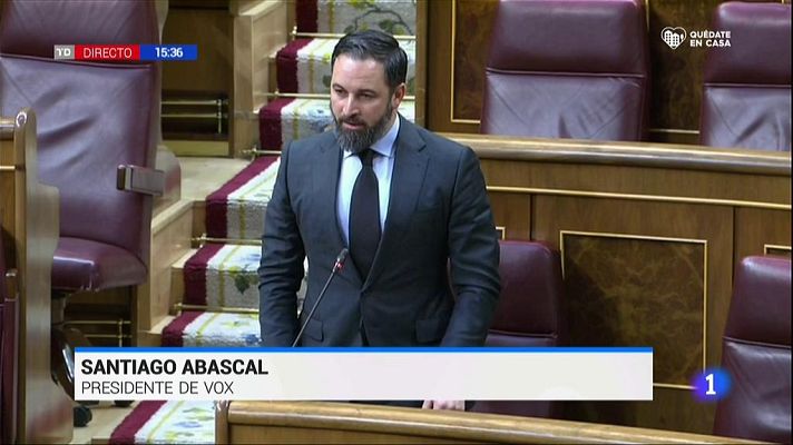 Especiales informativos - Sánchez, a Abascal sobre las críticas: "Usted es el defensor de la libertad de expresión y Torquemada cuando le critican"