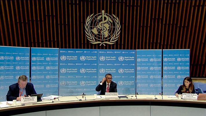 Especiales informativos - Ábalos: "La OMS ha dicho que los países pueden aprender de España en la lucha contra el coronavirus"