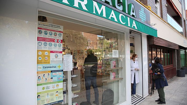 Telediario 1 - Los farmacéuticos aseguran que el precio fijado para las mascarillas es muy inferior a su coste