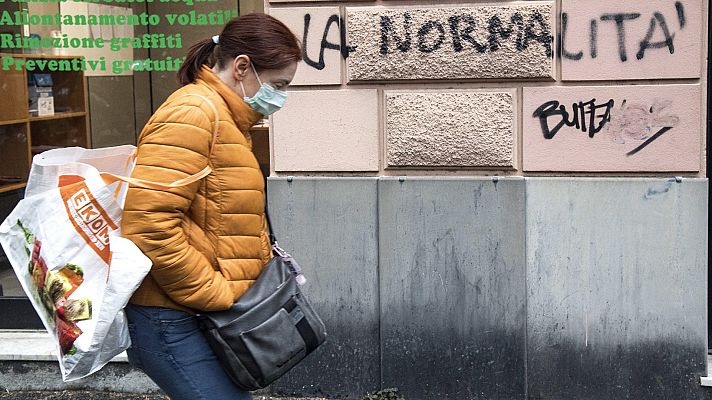 Telediario 1 - Italia supera los 25.000 muertos con coronavirus