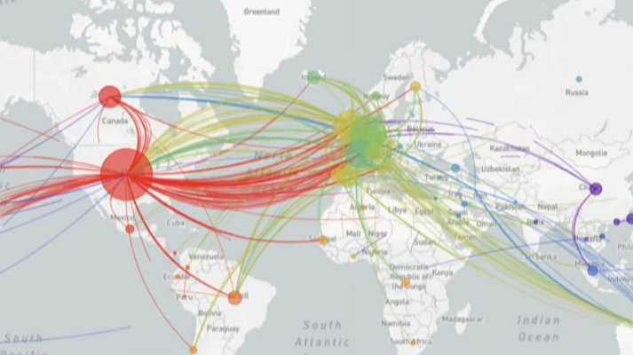 Telediario 1 - Investigadores de todo el mundo rastrean el coronavirus