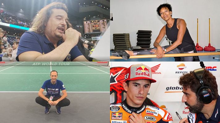 Telediario 1 - Así viven el parón por coronavirus los secundarios del deporte