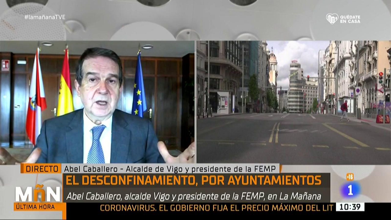 Abel Caballeo, sobre la desescalada por territorios: "No es lo mismo zonas de playa, montaña o ciudades"