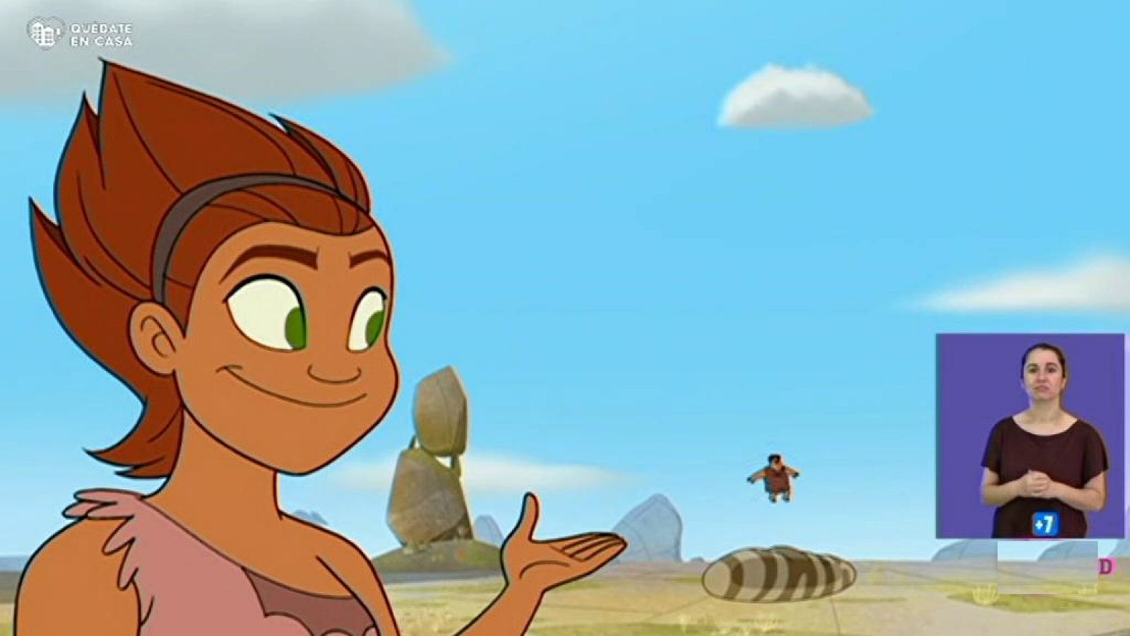 El amanecer de los Croods - Sigue la  línea - RTVE.es - El amanecer de los Croods | Ver