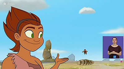 El amanecer de los Croods - Sigue la  línea - RTVE.es - El amanecer de los Croods | Ver