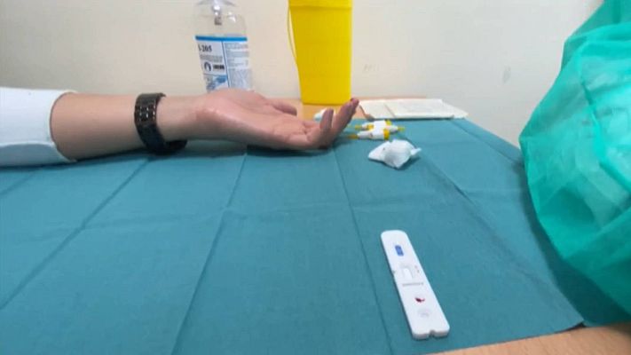 Telediario 1 - Galicia pone en marcha el estudio de seroprevalencia del coronavirus