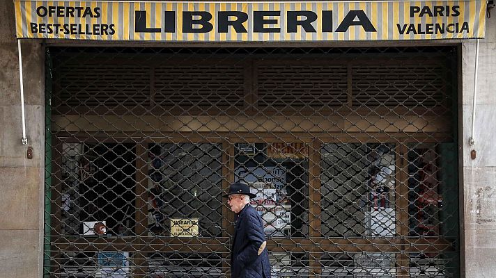 Telediario 1 - Las librerías se mudan a Internet por el coronavirus