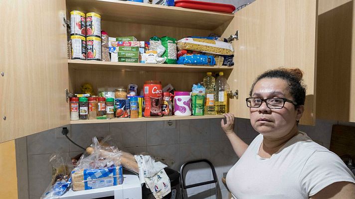 Telediario 1 - Cáritas abre su quinto Economato en Murcia