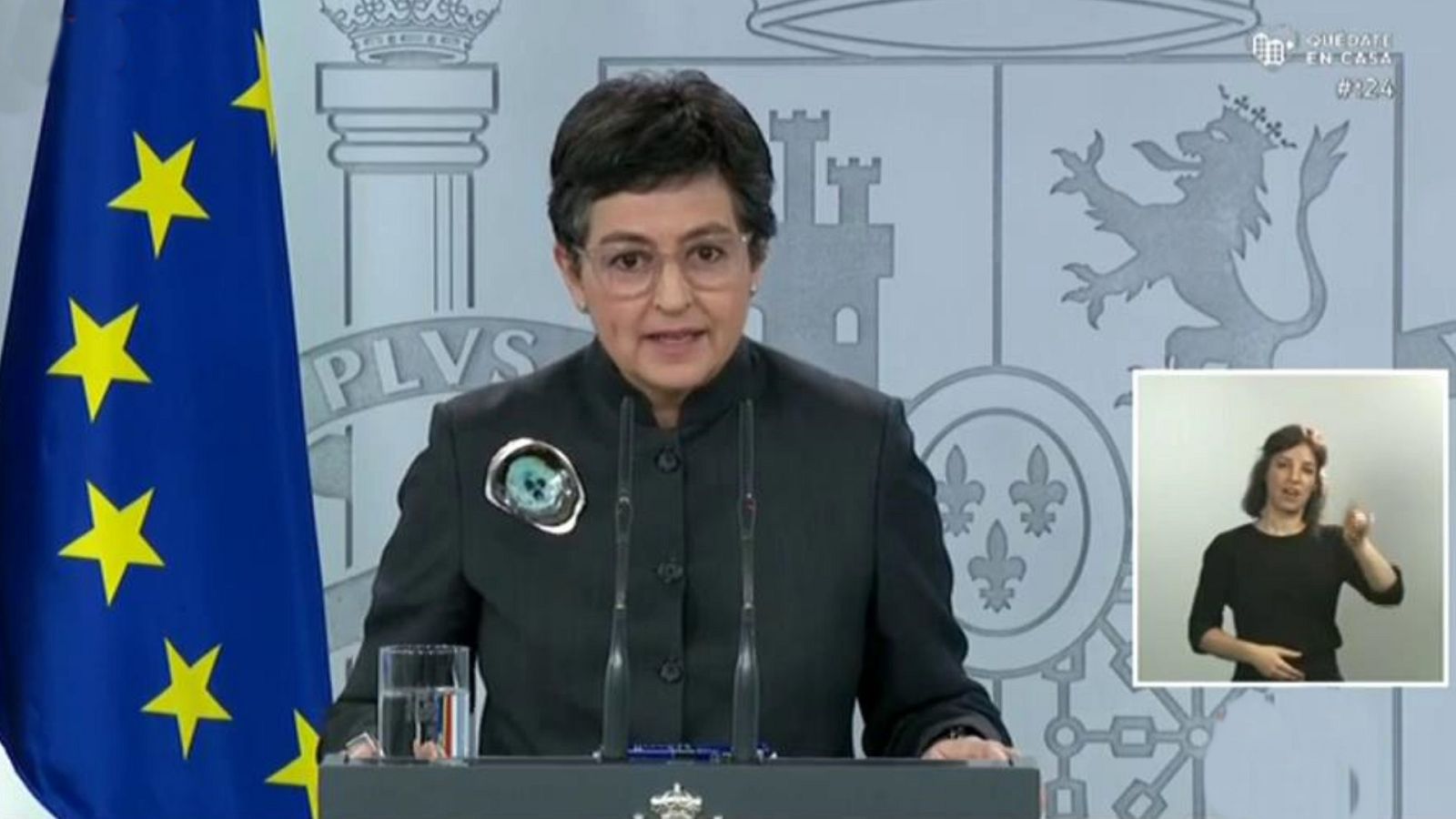 Especial informativo - Comparecencia  de la ministra de Exteriores - 23/04/20 - ver ahora