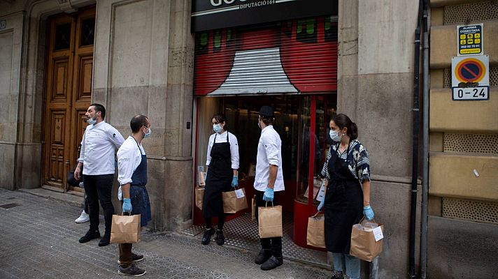 Telediario 1 - El Gobierno flexibiliza los requisitos para que los fijos-discontinuos puedan acceden a una prórroga de su prestación