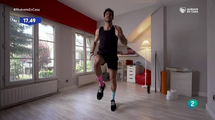 Muévete en casa - Tábata 3 con trabajo de cardio